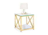 Miami Gold Lamp Table - 1